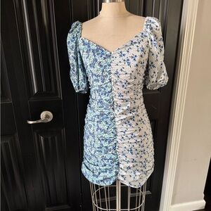 Floral Puff Sleeve Dress